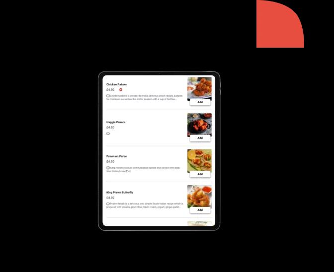 Online ordering Small