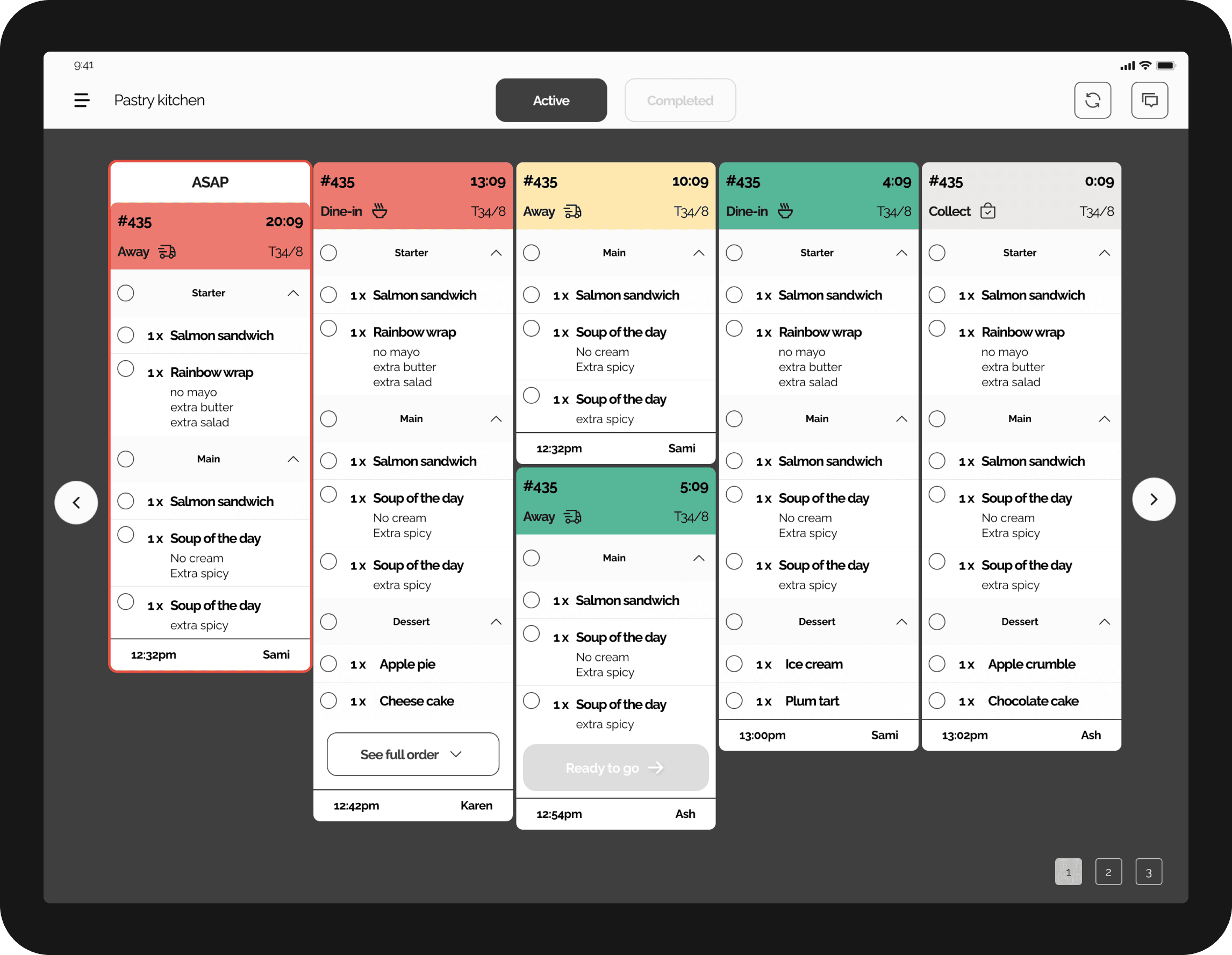 delivery management large