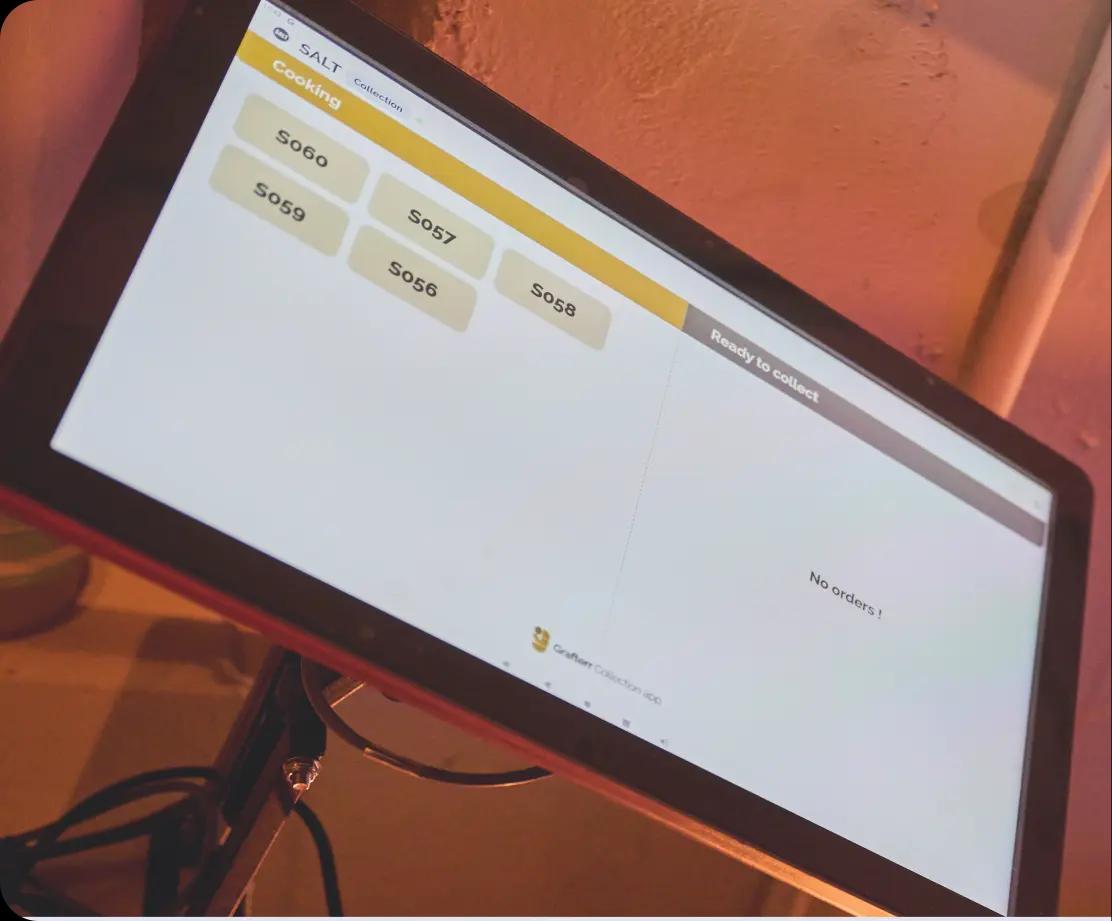 25% faster operations with collection screens