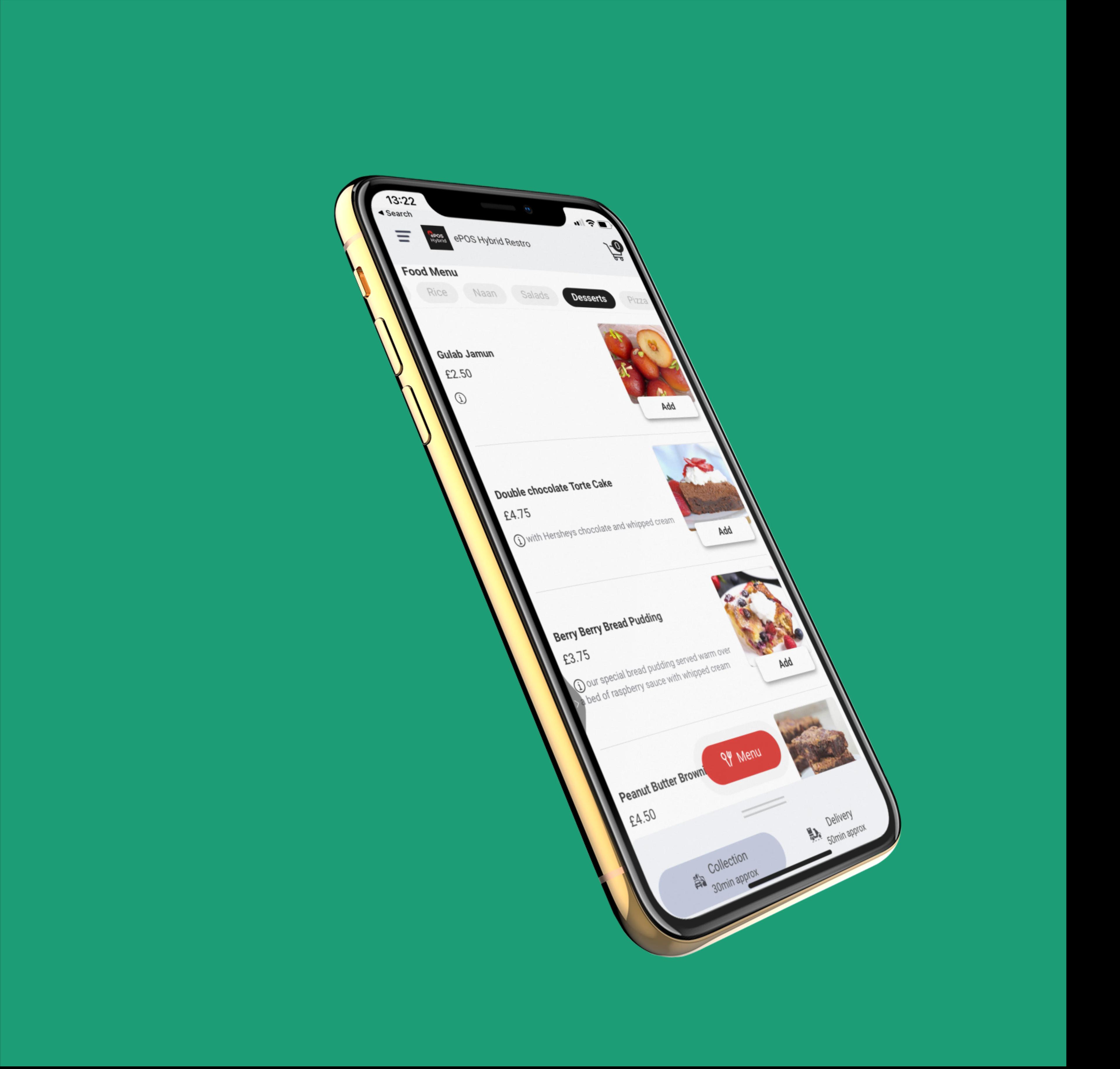 Mobile Ordering medium devices
