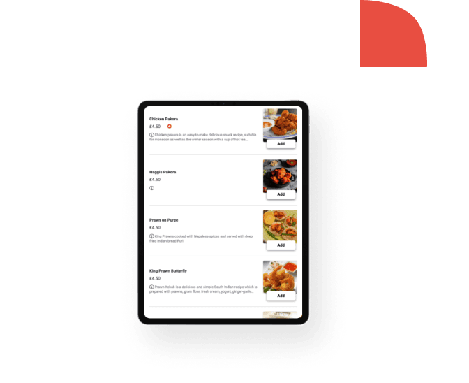 Online ordering Small