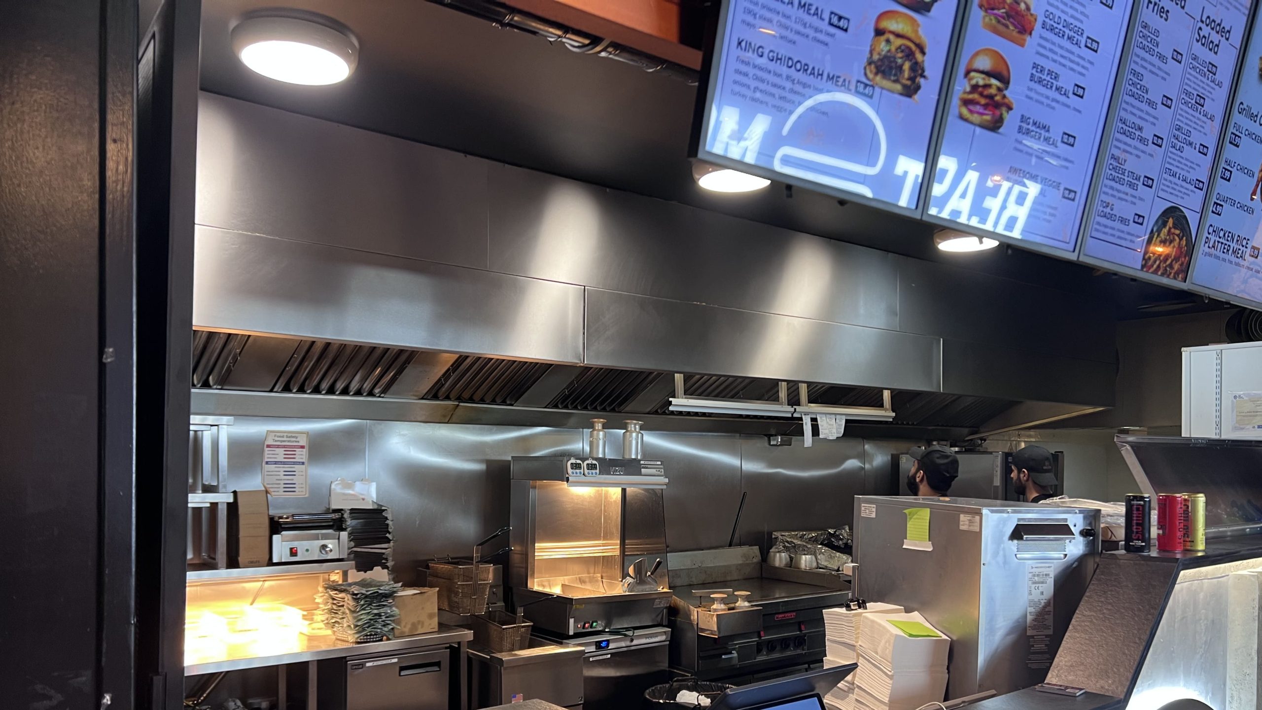 wall menu