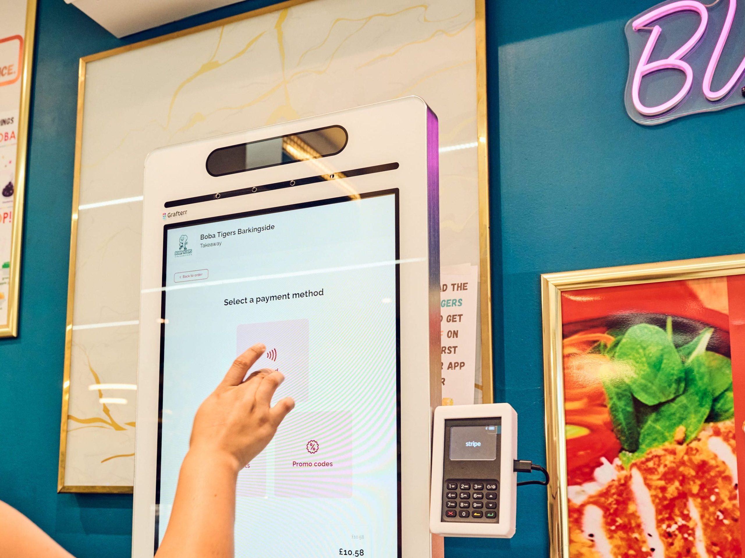 self-service kiosk