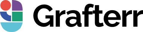 Grafterr logo dark